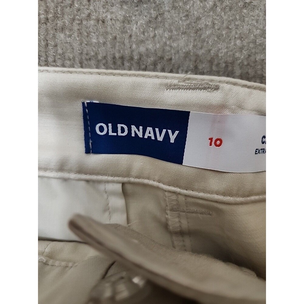 Old Navy Satin Cargo Barrel Wide-Leg Pants Womens 10 Silver Gray NEW - Picture 8 of 11